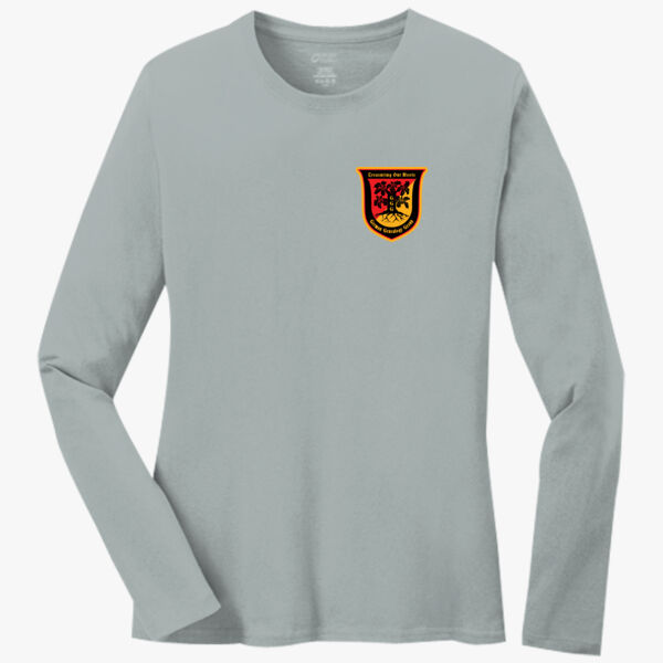 Ladies Long Sleeve Core Cotton Tee Thumbnail